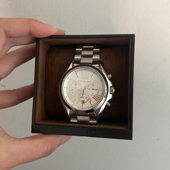 Michael Kors Accessories - MICHAEL KORS SILVER WATCH